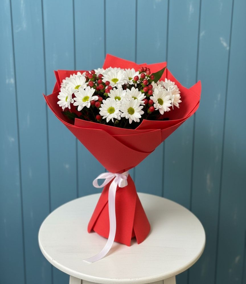 Букет цветов из: Хризантемы в Неме