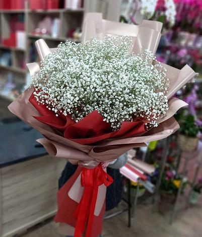 Букет цветов из: Гипсофила в Неме