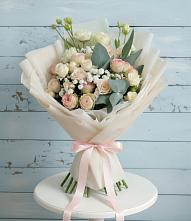 Букет цветов из:  Розы и Лизиантусы в Неме