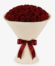 Букет 101 Бордовая роза Блэк Бакарра в Неме
