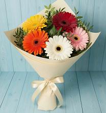 Букет цветов из:  Герберы в Неме