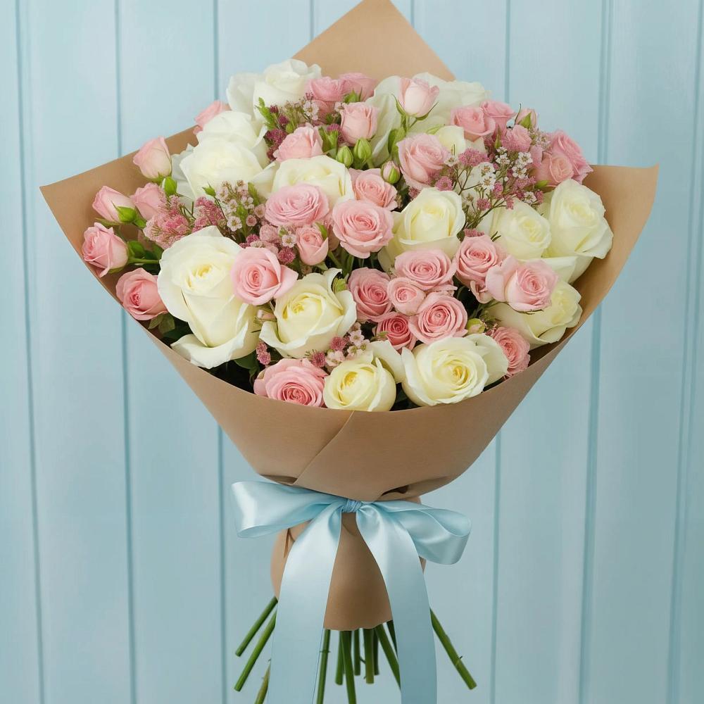 Букет цветов из: Розы в Неме