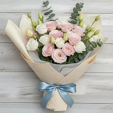 Букет цветов из:  Лизиантусы #REPLACE_PRED# Неме