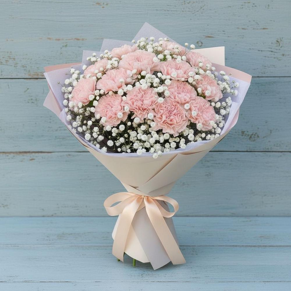 Букет цветов из: Гвоздики в Неме