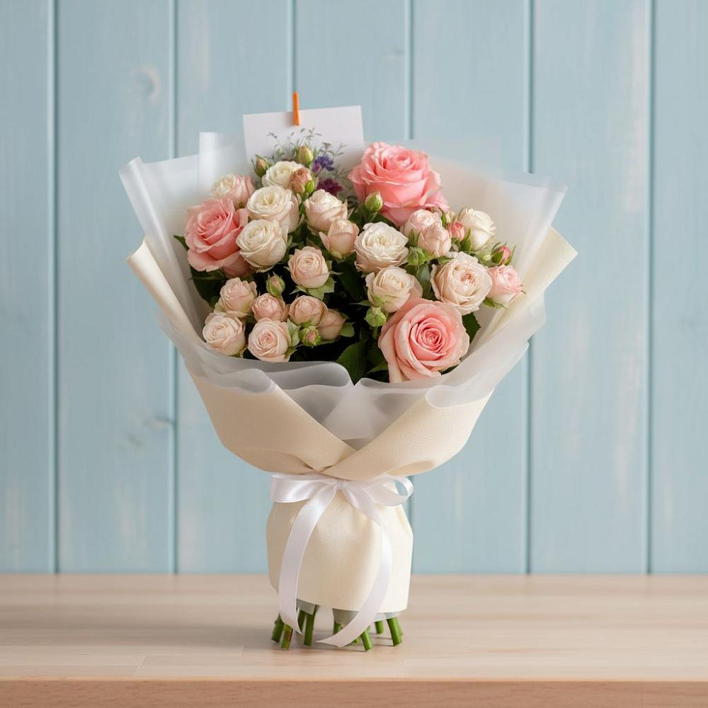 Букет цветов из: Розы в Неме