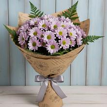 Букет цветов из:  Хризантемы #REPLACE_PRED# Неме