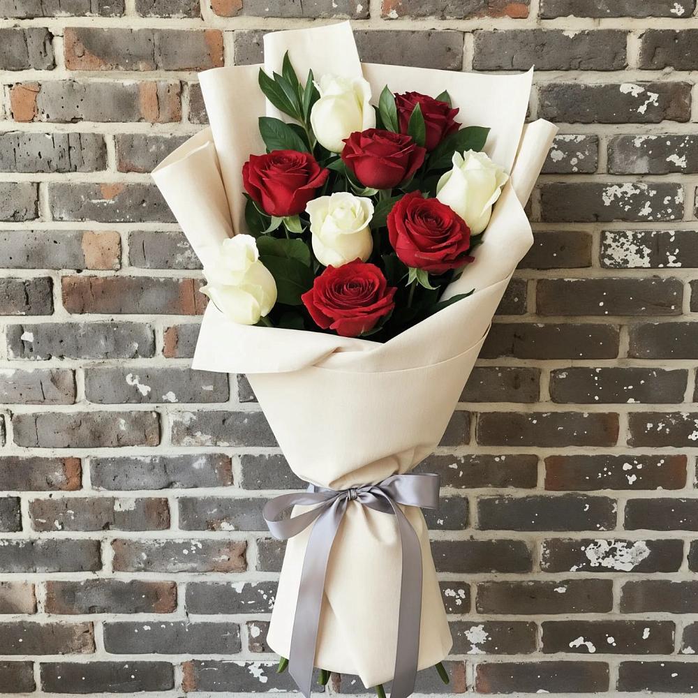 Букет цветов из: Розы в Неме