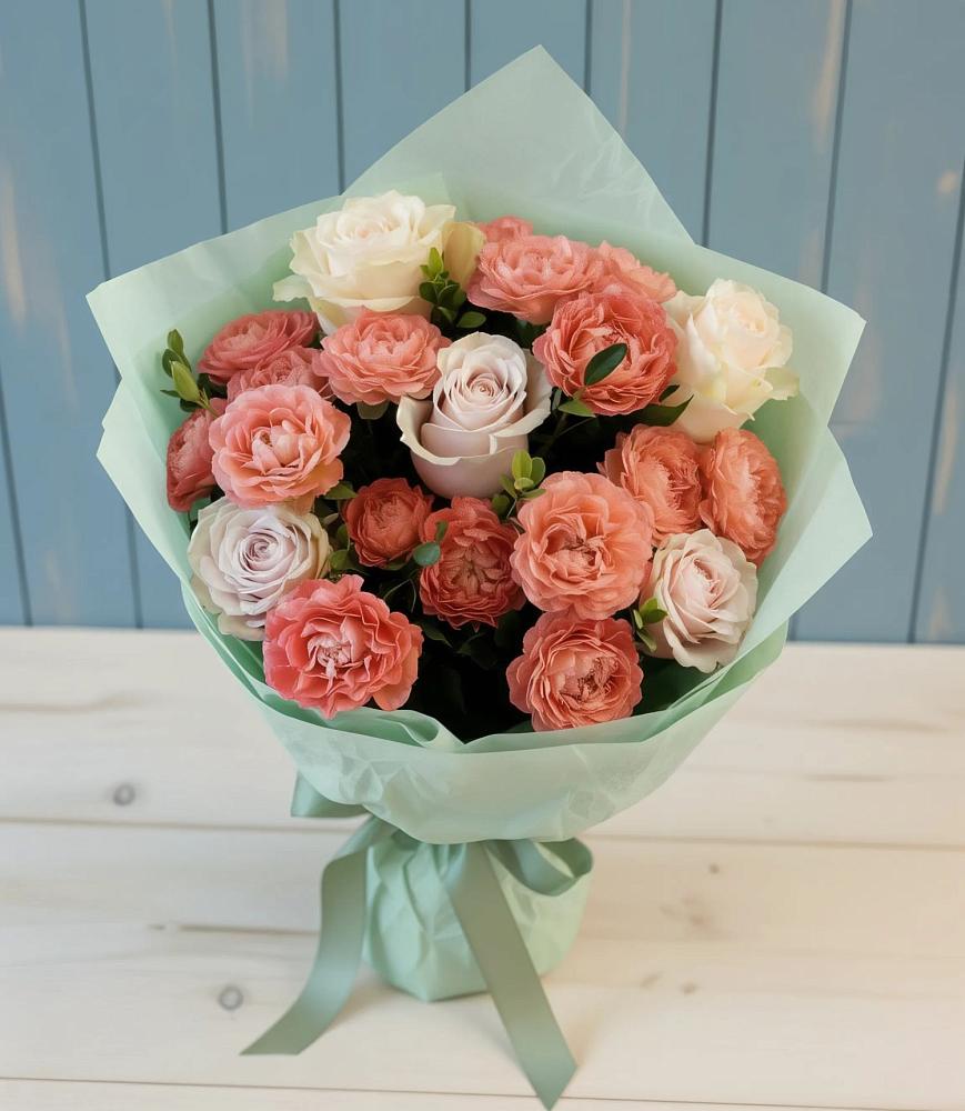 Букет цветов из: Розы в Неме