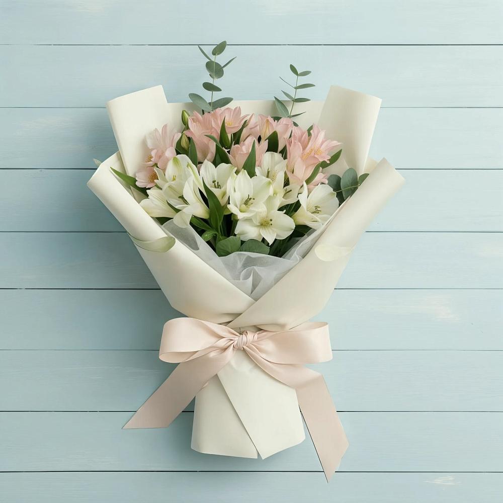 Букет цветов из: Альстромерии в Неме