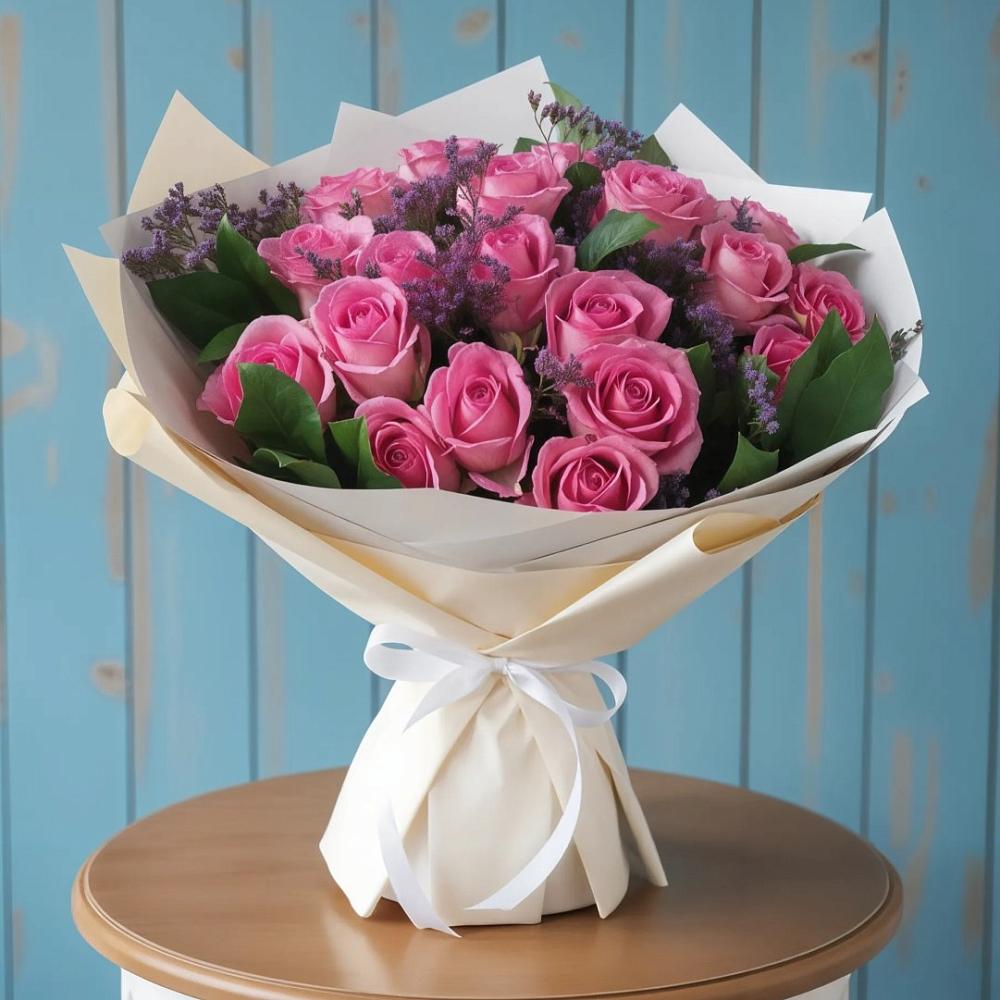 Букет цветов из: Розы в Неме